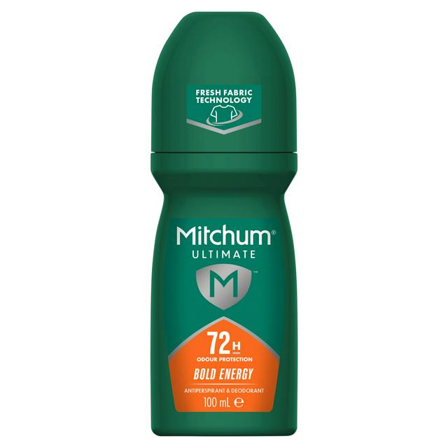 Mitchum 100ml Ultimate Bold Energy Antiperspirant Roll On Deodorant