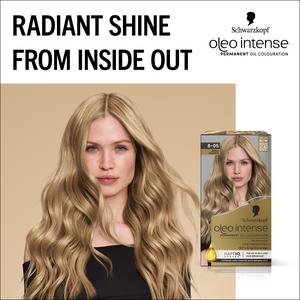 Schwarzkopf Oleo Intense Oil Colouration 8-05 Beige Blonde Permanent Hair Dye - gallery image 2