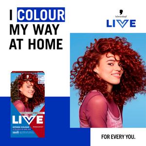 Schwarzkopf Live Intense Colour L68 Volcanic Blaze Permanent Hair Dye - gallery image 5