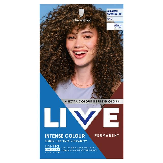 Schwarzkopf Live Intense Colour 850 Cinnamon Cookie Butter Permanent Hair Dye - gallery image 1