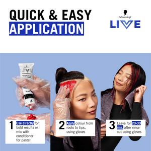 Schwarzkopf Live Colour Moment 10 Charcoal Brunette Semi Permanent Hair Dye - gallery image 4