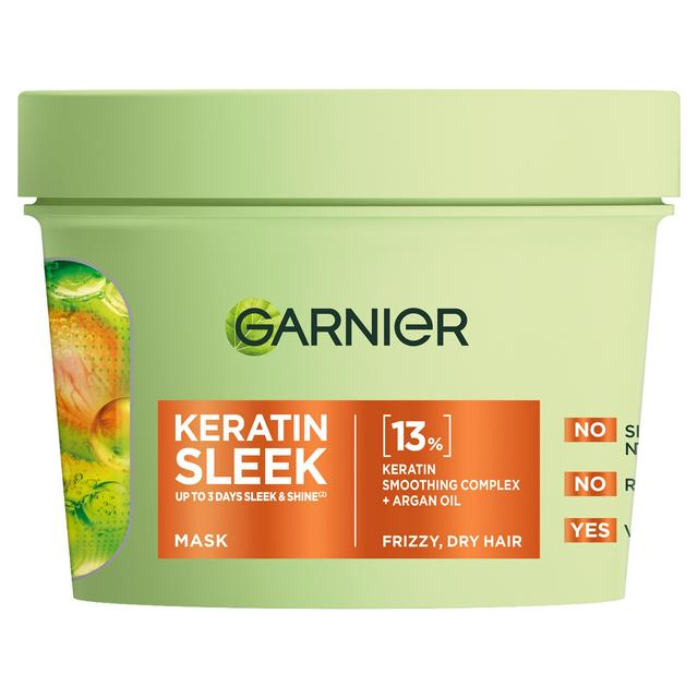 Garnier Keratin Sleek Hair Mask - gallery image 1