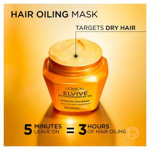 L'Oréal Paris Elvive Extraordinary 300ml Oiling Hair Mask - gallery image 3