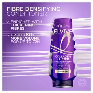 L’Oréal Paris Elvive Collagen Lifter 300ml Fibre Densifying Conditioner - gallery image 3