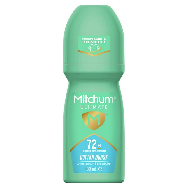 Mitchum Ultimate 100ml Cotton Burst Antiperspirant & Roll on Deodorant - gallery image 1