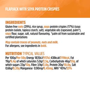 Trek 3 x 50g Original Oat Protein Flapjack Cereal Bars - gallery image 4