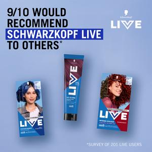 Schwarzkopf Live Intense Colour U69 Amethyst Chrome Permanent Hair Dye - gallery image 2