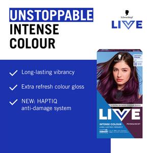 Schwarzkopf Live Intense Colour U69 Amethyst Chrome Permanent Hair Dye - gallery image 3