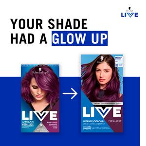 Schwarzkopf Live Intense Colour U69 Amethyst Chrome Permanent Hair Dye - gallery image 4