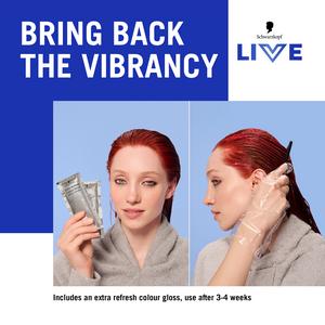 Schwarzkopf Live Intense Colour U69 Amethyst Chrome Permanent Hair Dye - gallery image 6