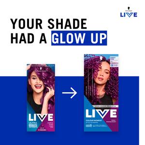 Schwarzkopf 094 Purple Punk Live Colour Moment Semi Permanent Hair Dye - gallery image 3