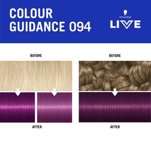 Schwarzkopf 094 Purple Punk Live Colour Moment Semi Permanent Hair Dye - gallery image 5