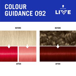 Schwarzkopf 092 Pillar Box Red Live Colour Moment Semi Permanent Hair Dye - gallery image 5