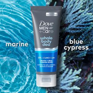 Dove Men+Care 75ml Marine & Blue Cypress Whole Body Deodorant Cream - gallery image 2