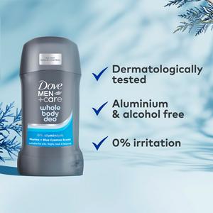 Dove Men+Care 50ml Marine & Blue Cypress Whole Body Deodorant Stick - gallery image 3