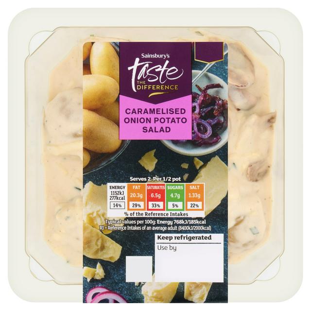 Taste the Difference Sainsbury's 300g Caramelised Onion Potato Salad, Taste the Difference