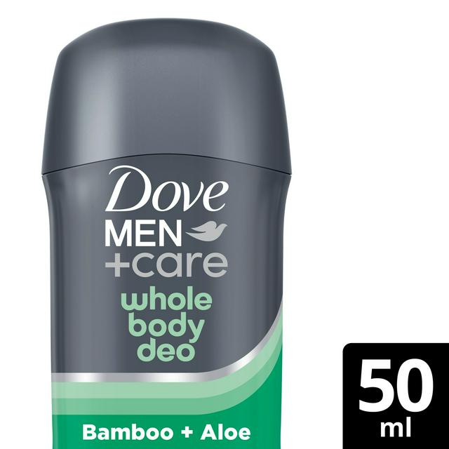 Dove Men+Care 50ml Bamboo & Aloe Whole Body Deodorant Stick - gallery image 1