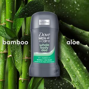 Dove Men+Care 50ml Bamboo & Aloe Whole Body Deodorant Stick - gallery image 2