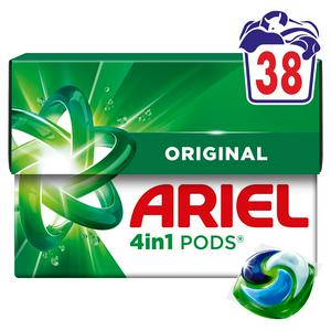 Ariel 38 Washes 4 in 1 Pods Washing Capsules