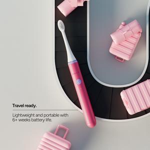 Ordo Sonic Edge Paradise Pink Rechargeable Toothbrush - gallery image 3