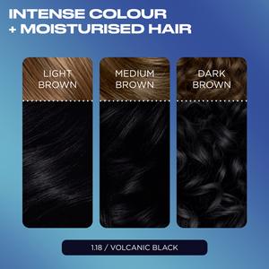 Clairol Nice'N Easy Bold 1.18 Volcanic Black Permanent Hair Dye - gallery image 3