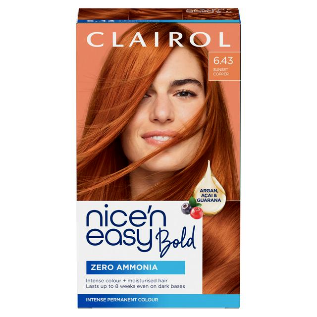 Clairol Nice'N Easy Bold 6.43 Sunset Copper Permanent Hair Dye - gallery image 1