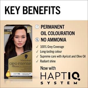 Schwarzkopf Oleo Intense Oil Colouration 3-10 Deep Brown Permanent Hair Dye - gallery image 3
