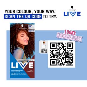 Schwarzkopf Live Colour Moment 065 Spicy Rum Semi Permanent Hair Dye - gallery image 4