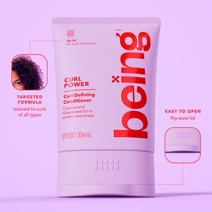 Being 354ml Curl Power Defining Conditioner - gallery image 5