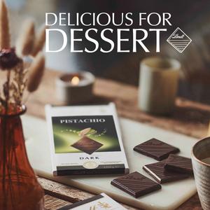 Lindt 100g Excellence Pistachio Dark Chocolate Bar - gallery image 2