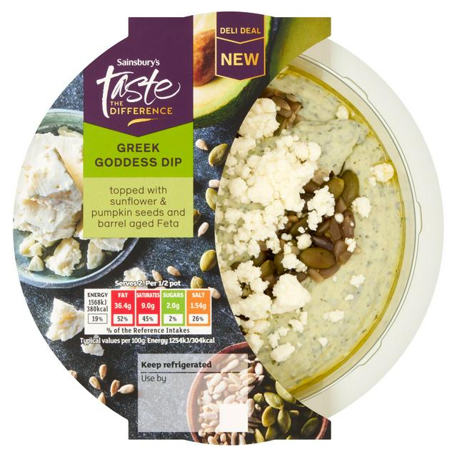Taste the Difference Sainsbury's 250g Greek Goddess Dip, Taste the Difference