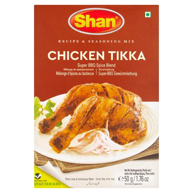 Shan 50g Super BBQ Chicken Tikka Spice - gallery image 1