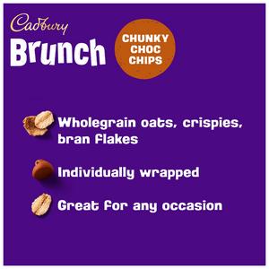 Cadbury Brunch 10 x 28g Oats Chocolate Chip Multipack Cereal Bars - gallery image 3