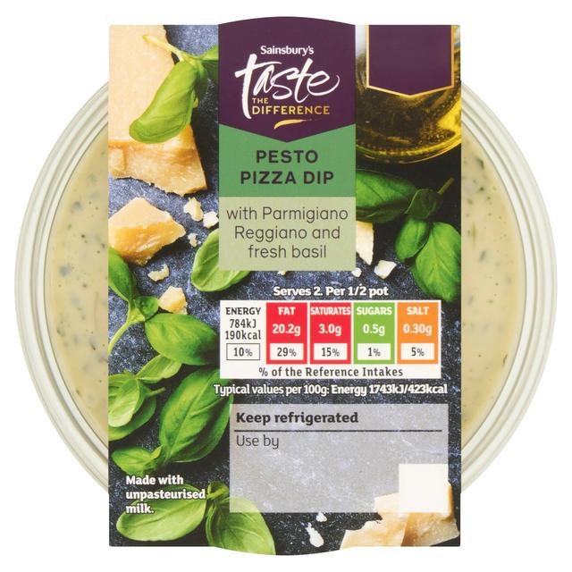Taste the Difference Sainsbury's 90g Pesto Pizza Dip, Taste the Difference