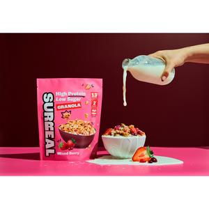 Surreal 300g Mixed Berry High Protein Low Sugar Granola - gallery image 3