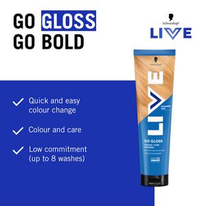 Schwarzkopf Live Go Gloss Strawberry Soda Colour & Shine Hair Gloss - gallery image 2