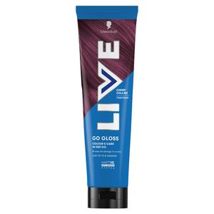 Schwarzkopf Live Go Gloss Cherry Cola Red Colour & Shine Hair Gloss