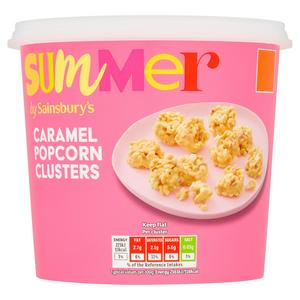 Sainsbury's 155g Summer Caramel Popcorn Clusters