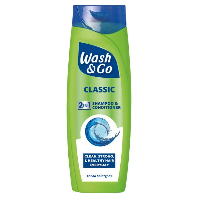 Wash & Go 380ml Classic 2 in 1 Shampoo & Conditioner - gallery image 1