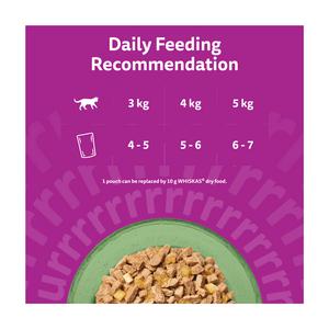 Whiskas Superfoods 6 x 50g 1+ Mixed Selection in Jelly Wet Cat Food Pouches - gallery image 4
