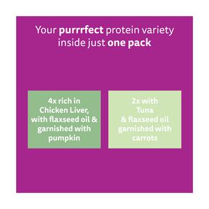 Whiskas Superfoods 6 x 50g 1+ Mixed Selection in Jelly Wet Cat Food Pouches - gallery image 5