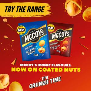 McCoy's 155g Salt & Malt Vinegar Coated Peanuts - gallery image 4