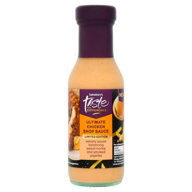 Taste the Difference Sainsbury's 250ml Ultimate Chicken Shop Sauce, Limited Edition, Taste the Difference