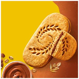 Belvita Sandwich 253g Chocolate Hazelnut Breakfast Biscuits - gallery image 3
