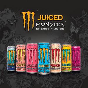 Monster 4 x 500ml Viking Berry Energy Drink Cans - gallery image 3