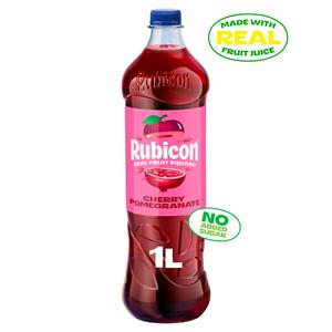 Rubicon 1L Real Fruit Cherry Pomegranate No Added Sugar Squash