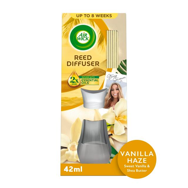 Air Wick Reed Diffuser Vanilla Haze Sweet Vanilla & Shea Butter Limited Edition 42ml