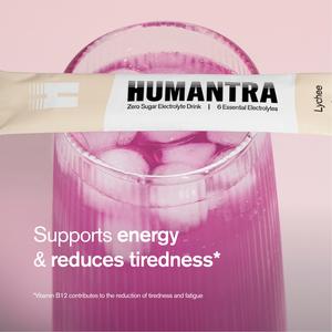 Humantra 6 x 3.9g Lychee Zero Sugar Electrolyte Drink Sachets - gallery image 2