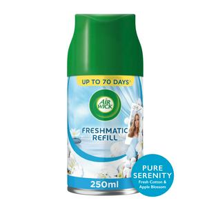 Air Wick Freshmatic Pure Serenity Fresh Cotton & Apple Blossom  Refill Limited Edition 250ml