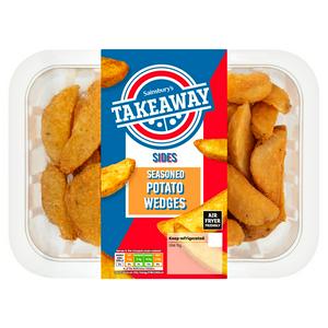 Sainsbury's Takeaway Seasoned Potato Wedges 300g